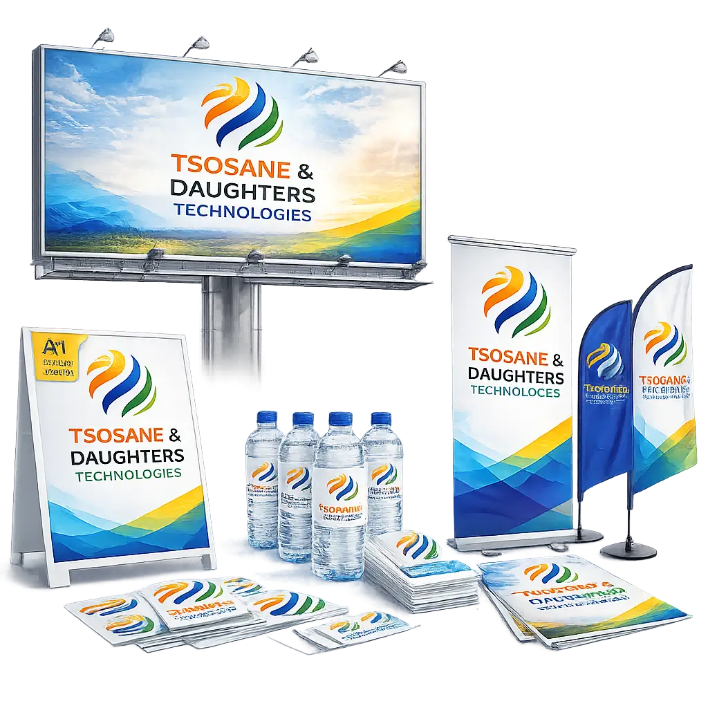 Large format printing arts