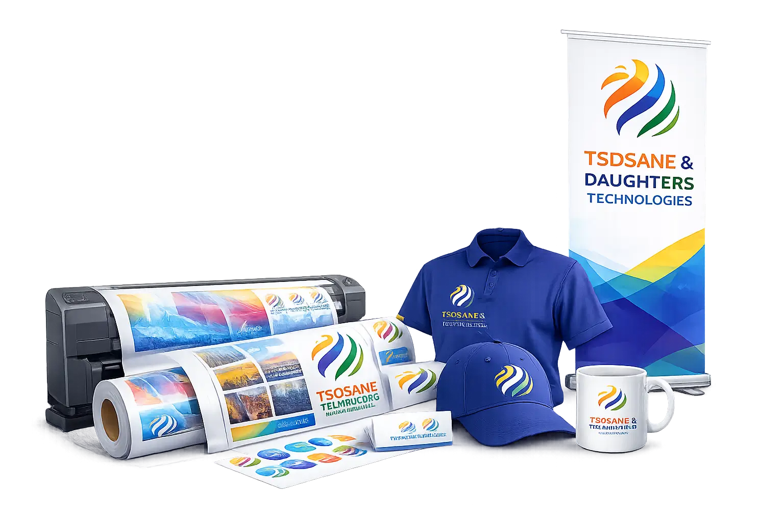 Hero section printing image